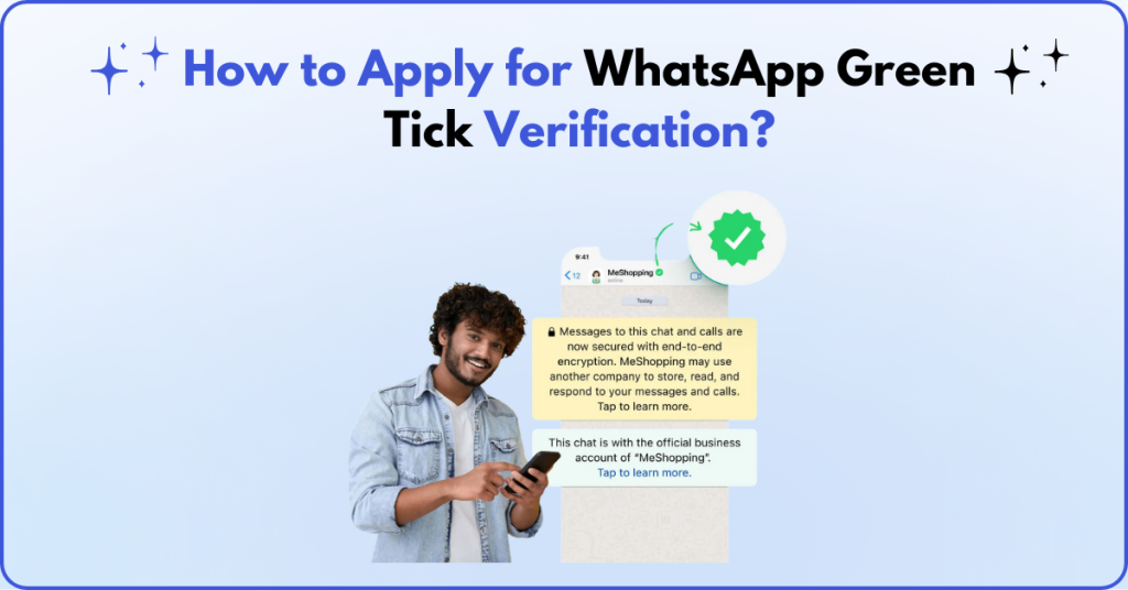 WhatsApp Green Tick Verification