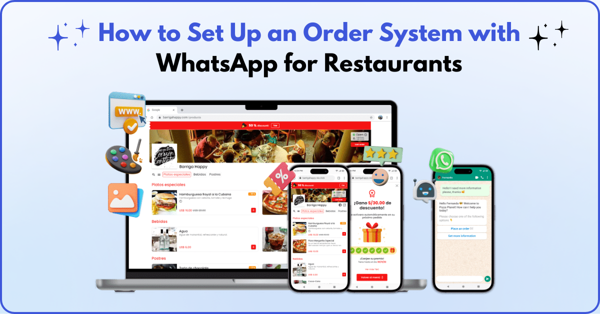 How to Set Up an Order System with WhatsApp for Restaurants