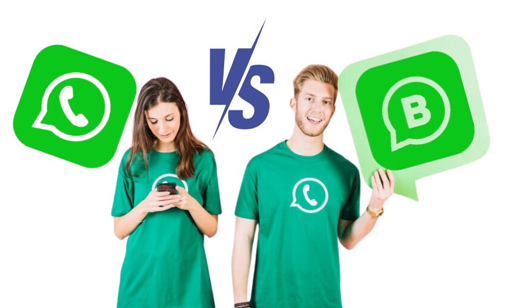 Normal WhatsApp vs. WhatsApp Business