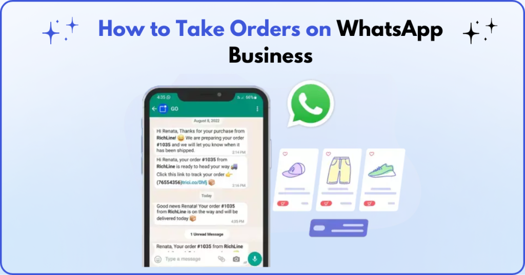 How to Take Orders on WhatsApp Business